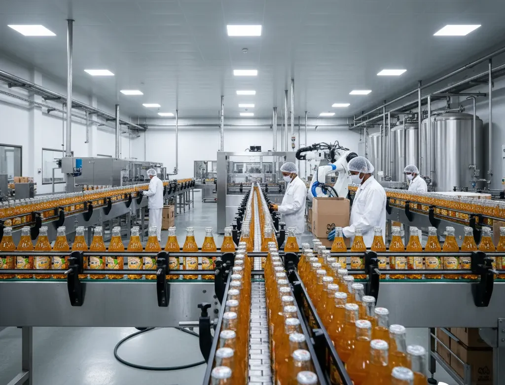 AgroFresh Beverages Modern Production Line