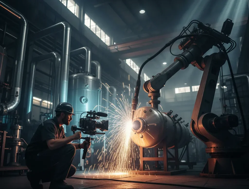 Documenting Excellence Industrial Photography for MILCHAR Forging Machining