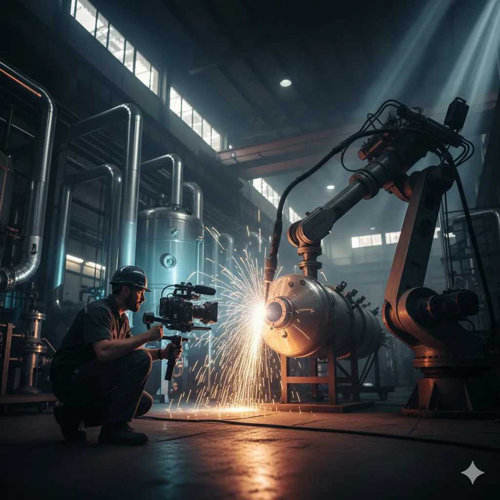 Documenting Excellence Industrial Photography for MILCHAR Forging Machining