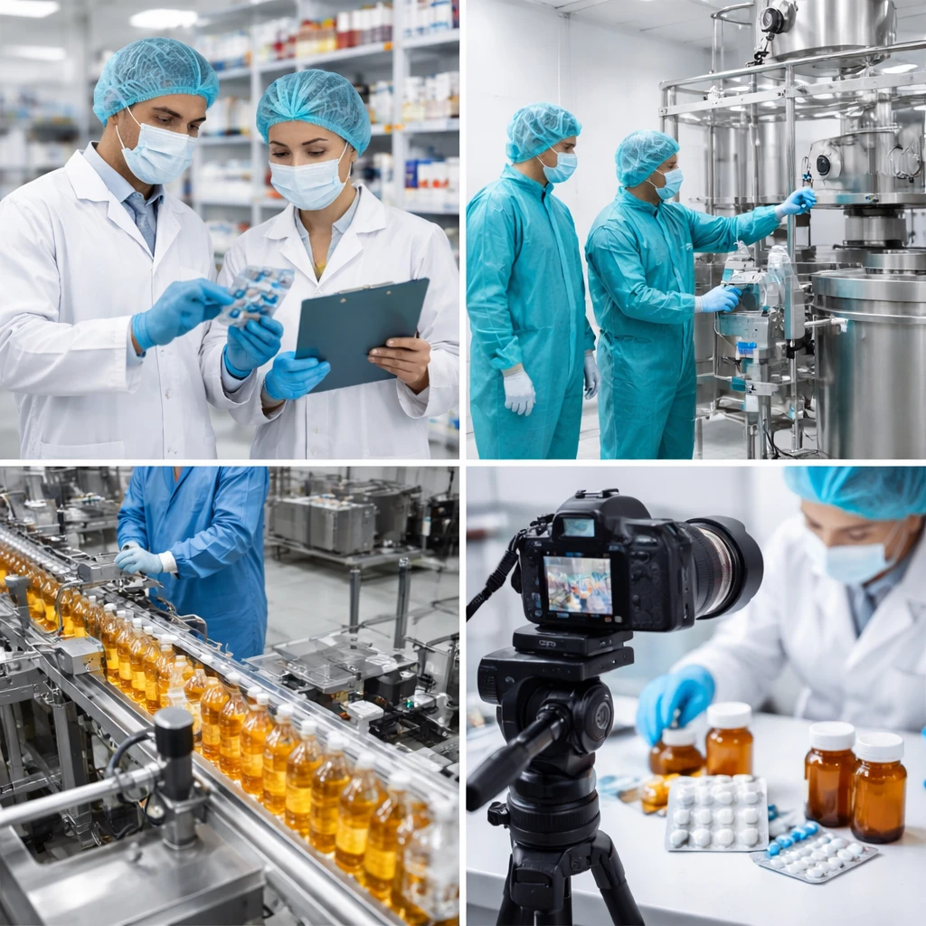 Nippani Generic Medicine Mall Pharma Facility Photo Video Shoot