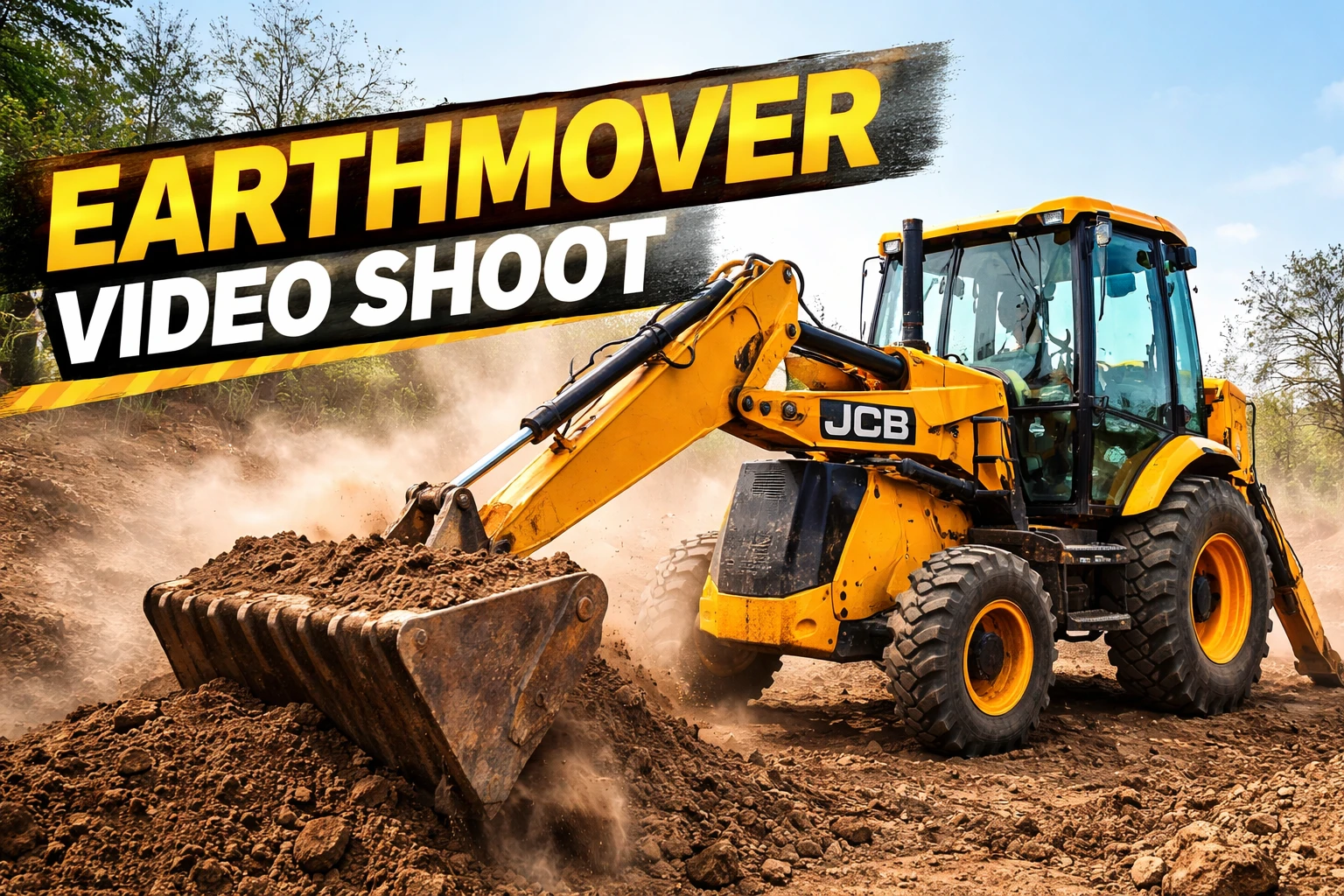 Professional JCB Machine Videography Earthmover Video Shoot Case Study